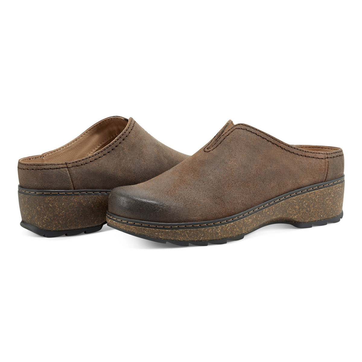 Kolia Round Toe Slip-on Casual Clogs - Earth Shoes Popular