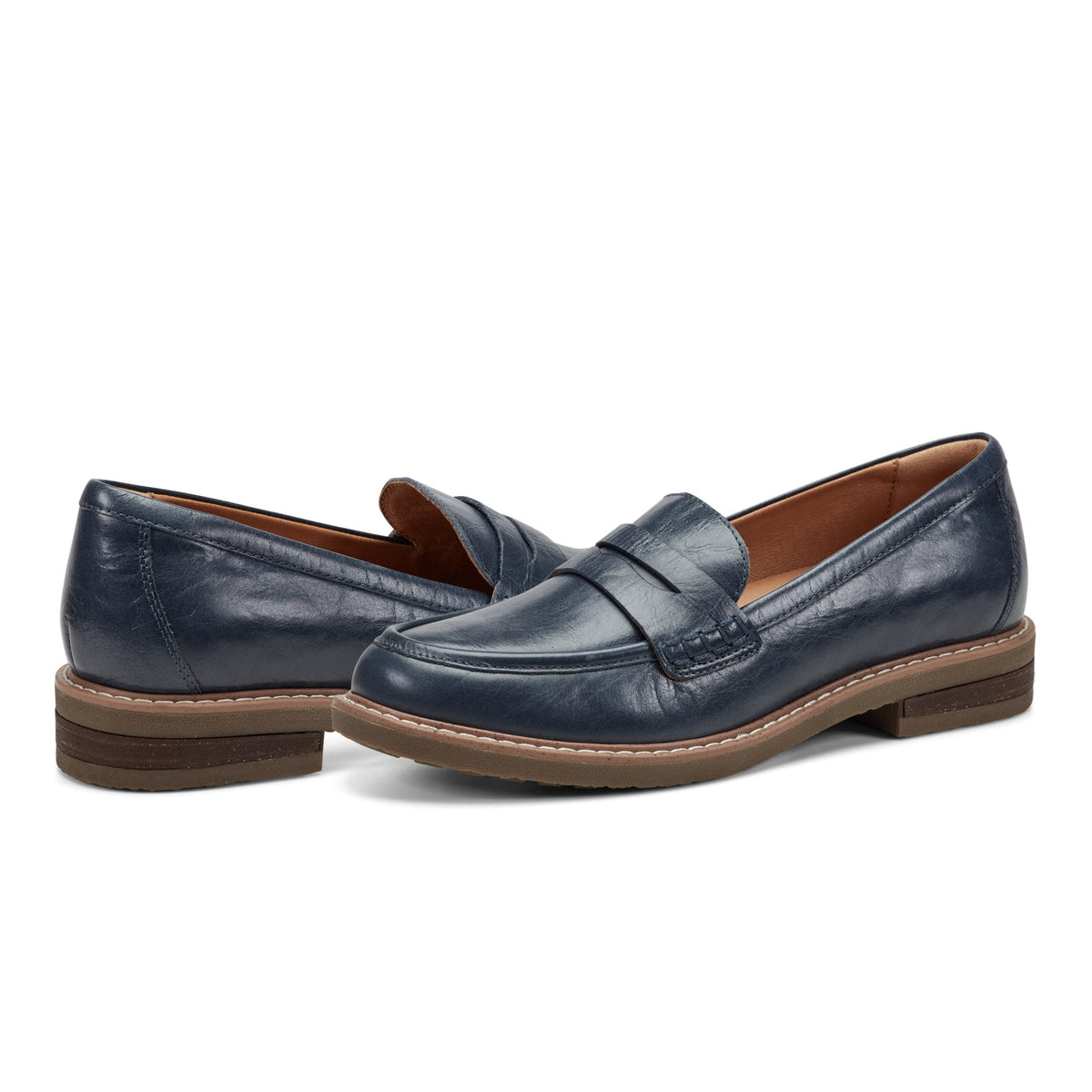 Javas Slip-on Penny Loafers - Earth Shoes Featured