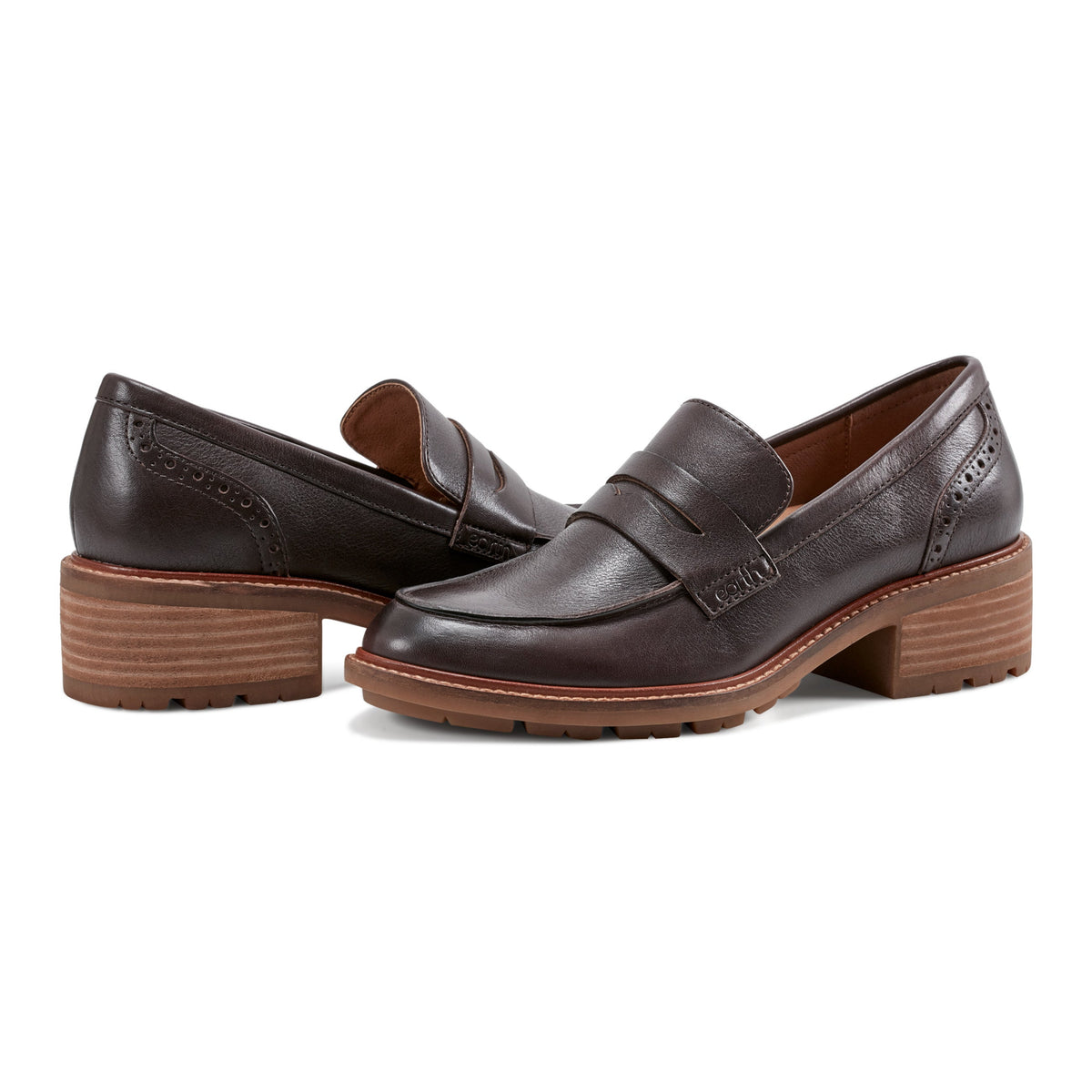 Lindy Almond Toe Casual Slip-on Penny Loafers - Earth Shoes Best Seller