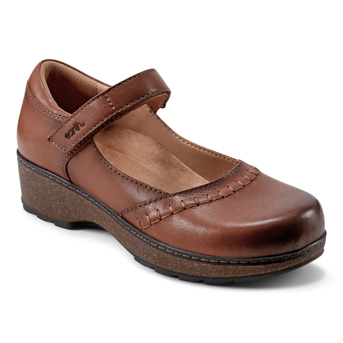 Kalece Leather Mary Jane Clogs - Earth Shoes Exclusive