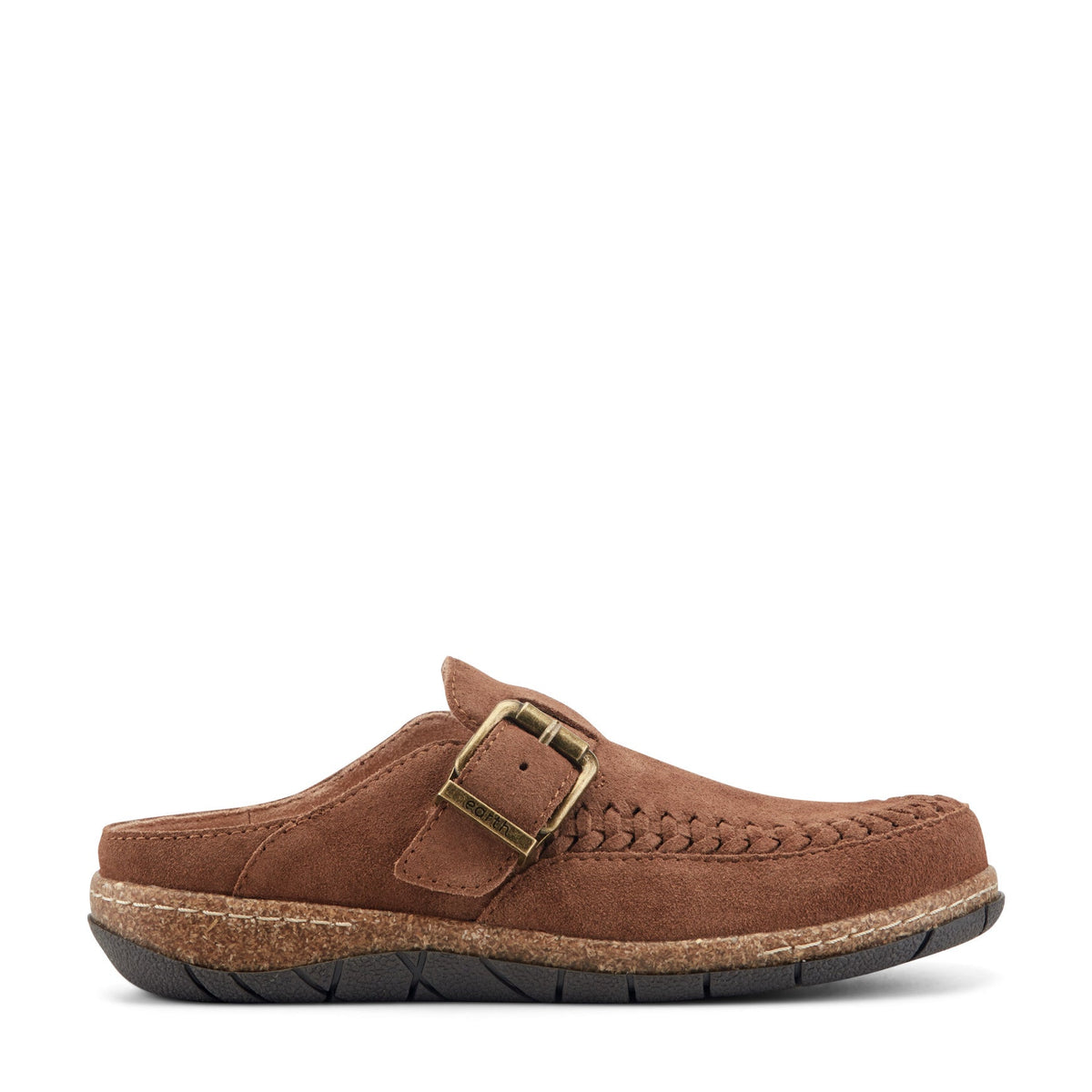 Eileen Braided Suede Clogs - Earth Shoes Premium