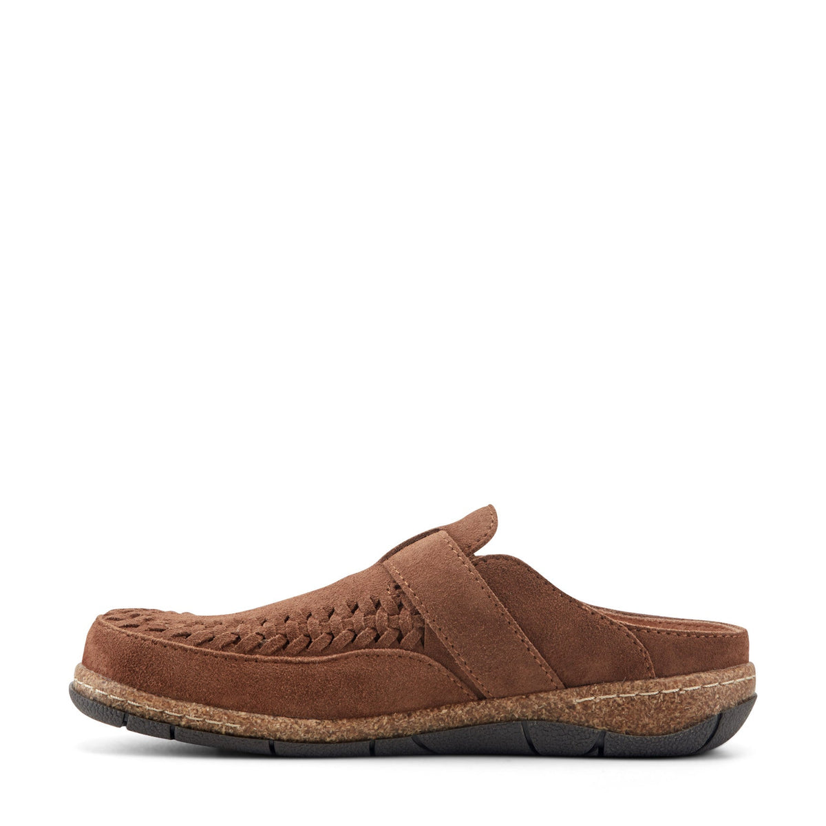 Eileen Braided Suede Clogs - Earth Shoes Premium