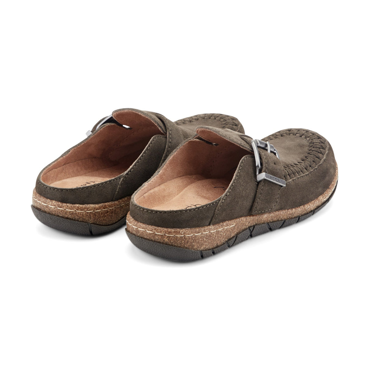 Eileen Braided Suede Clogs - Earth Shoes New