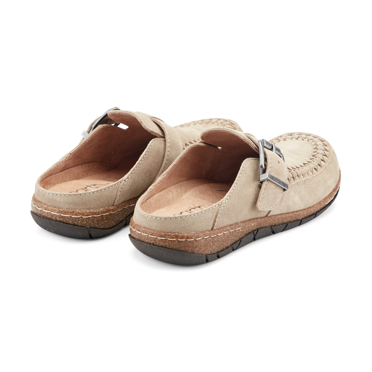 Eileen Braided Suede Clogs - Earth Shoes Featured