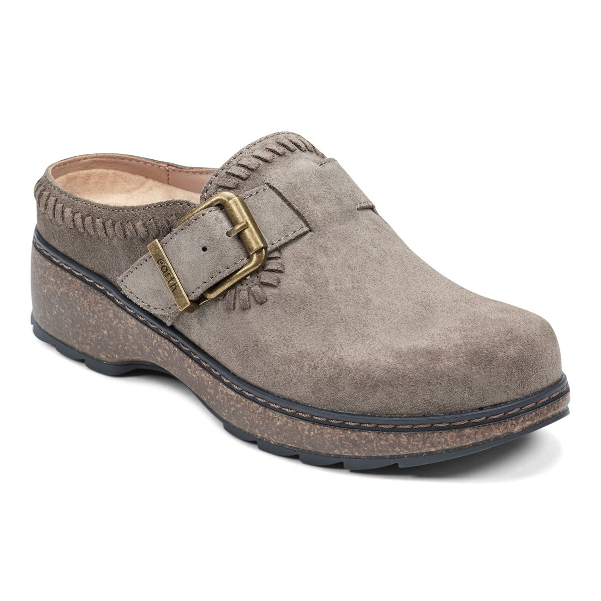 Kay Round Toe Slip-on Casual Clogs - Earth Shoes Recommended