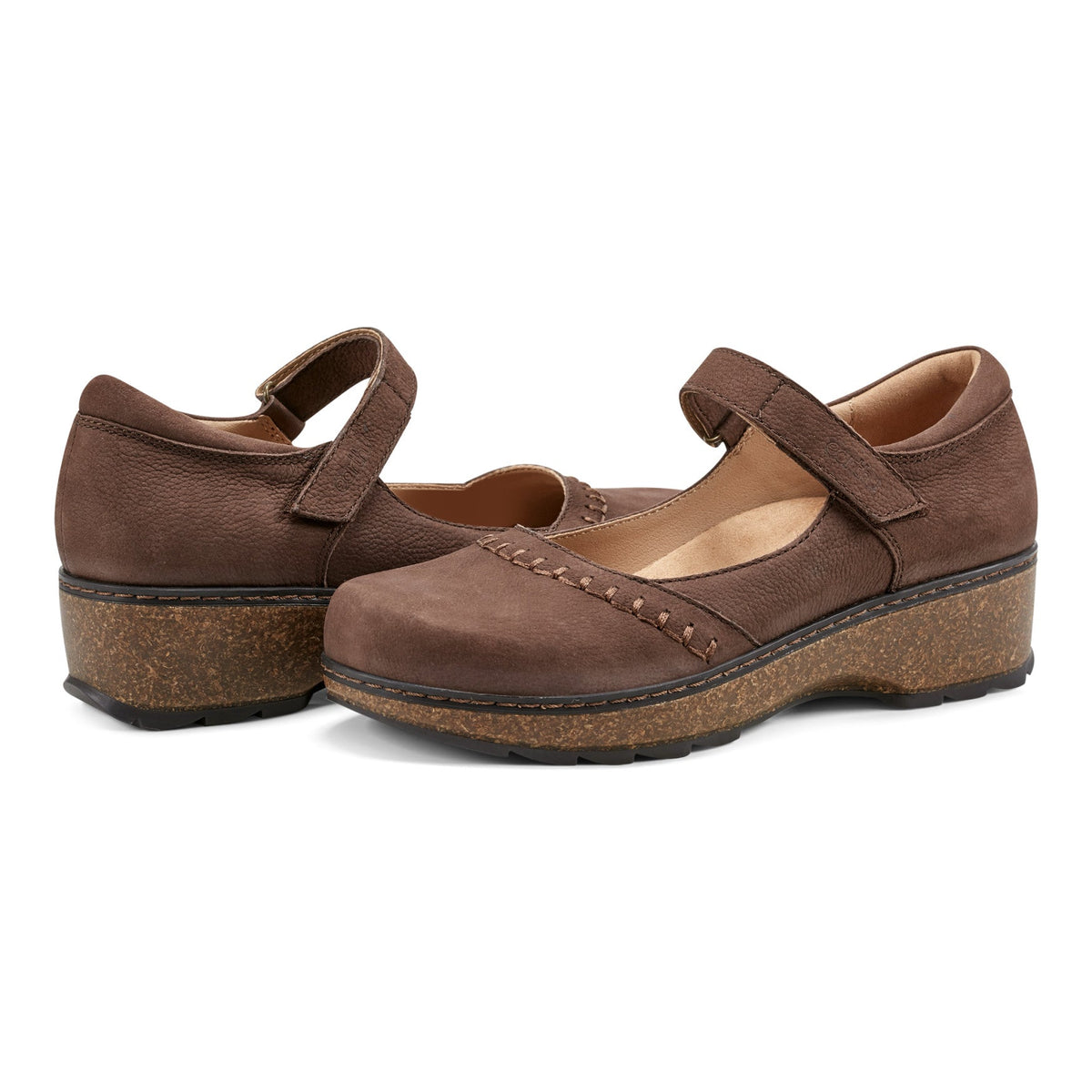 Kalece Leather Mary Jane Clogs - Earth Shoes Premium