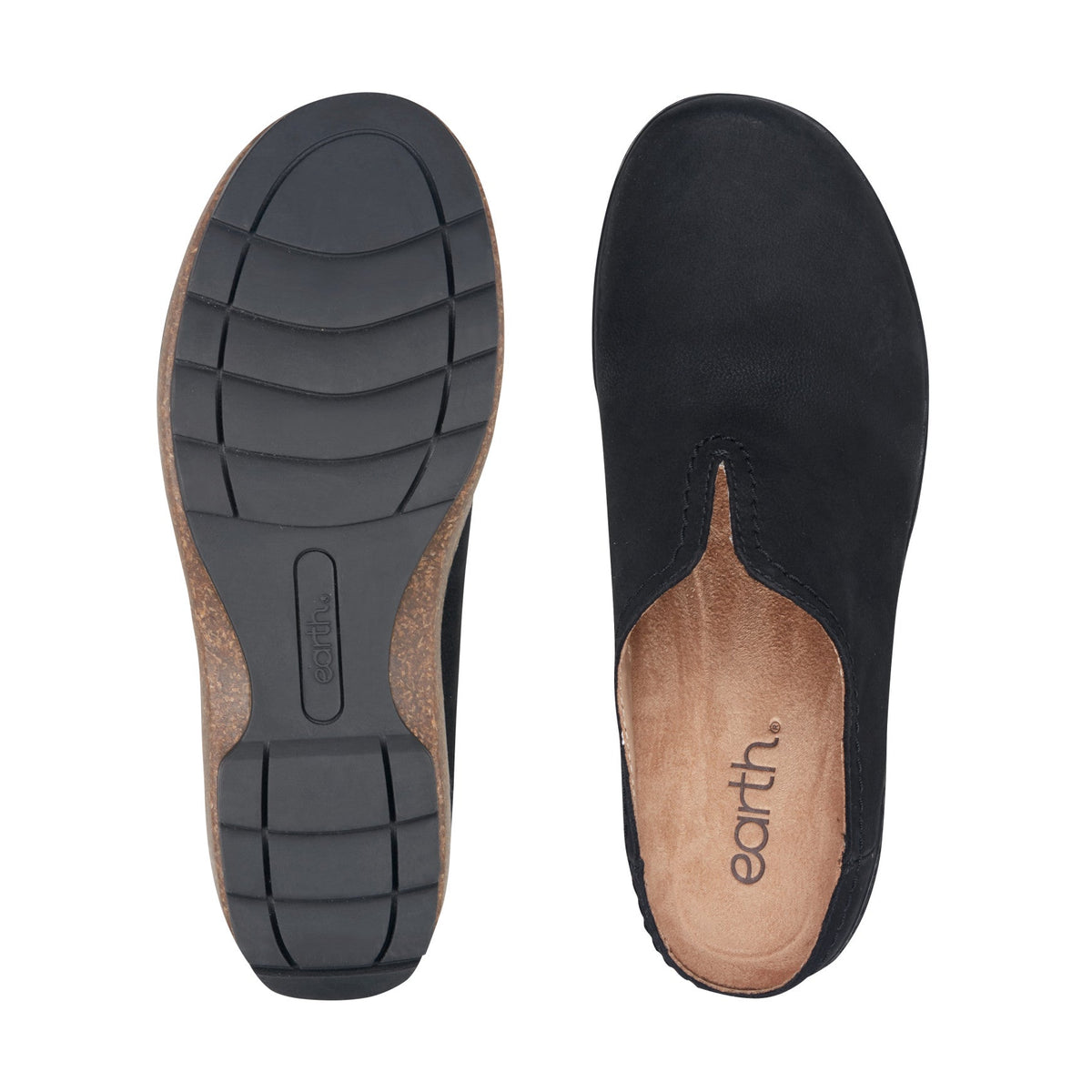 Kolia Round Toe Slip-on Casual Clogs - Earth Shoes Featured