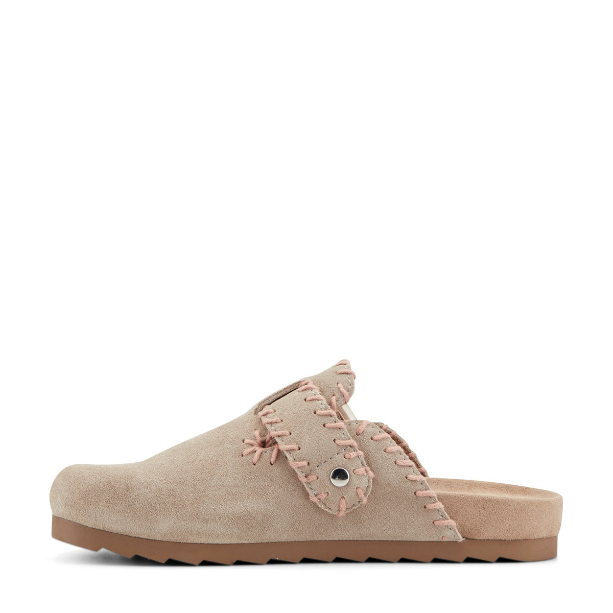 Gena Round Toe Slip-on Flat Casual Clogs - Earth Shoes Recommended