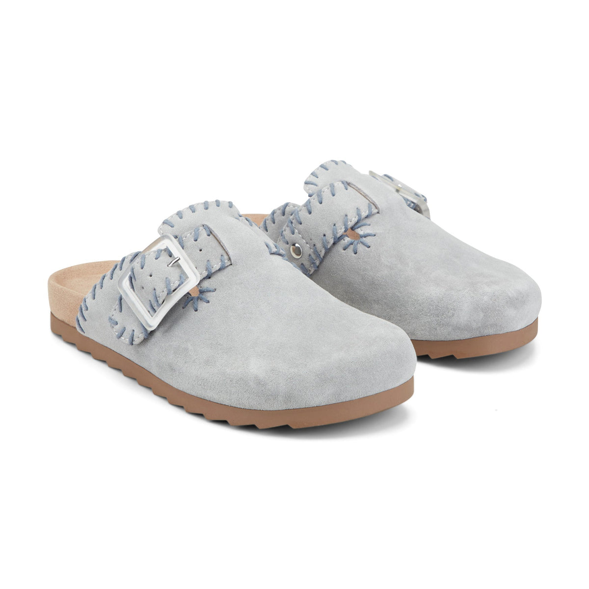 Gena Round Toe Slip-on Flat Casual Clogs - Earth Shoes Signature