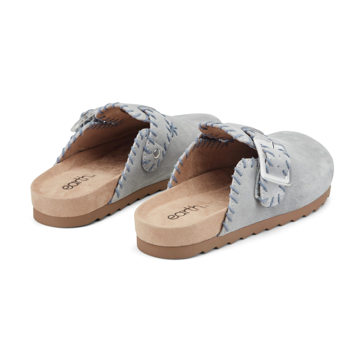 Gena Round Toe Slip-on Flat Casual Clogs - Earth Shoes Signature