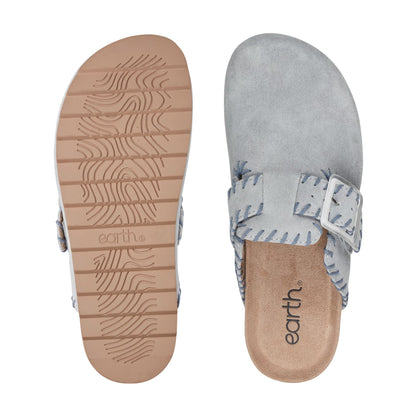 Gena Round Toe Slip-on Flat Casual Clogs - Earth Shoes Signature
