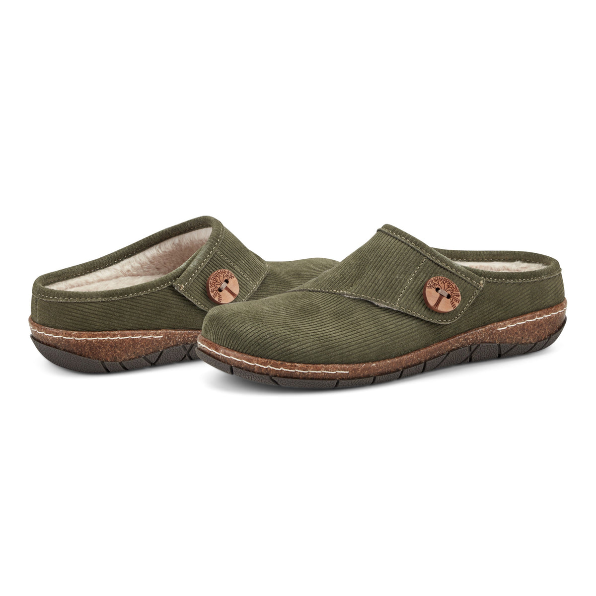 Ezra Cozy Slip-On Clogs - Earth Shoes Premium