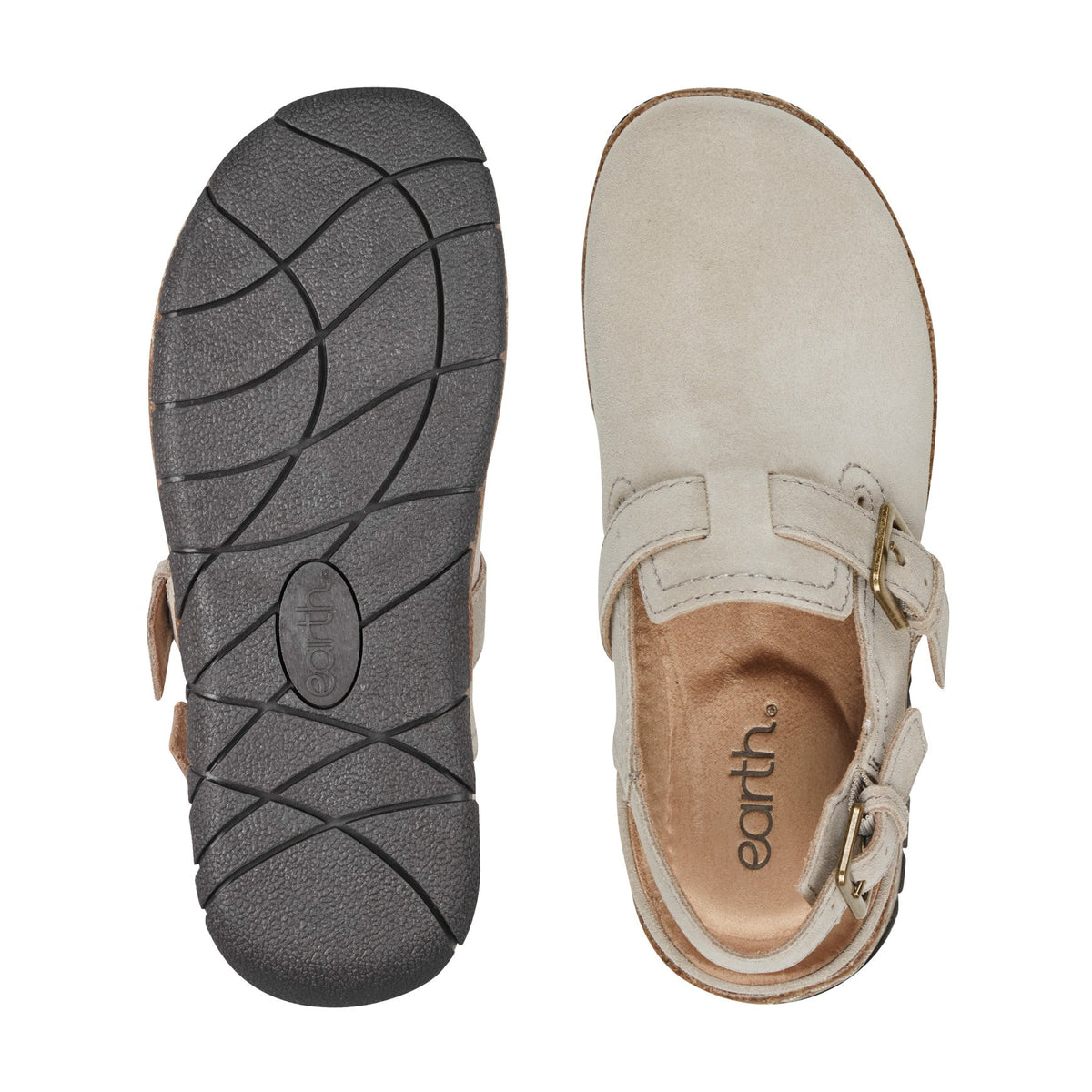 Elmonte Round Toe Slingback Clogs - Earth Shoes Featured