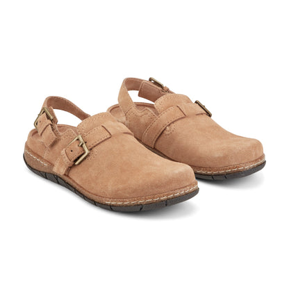 Elmonte Round Toe Slingback Clogs - Earth Shoes Trending