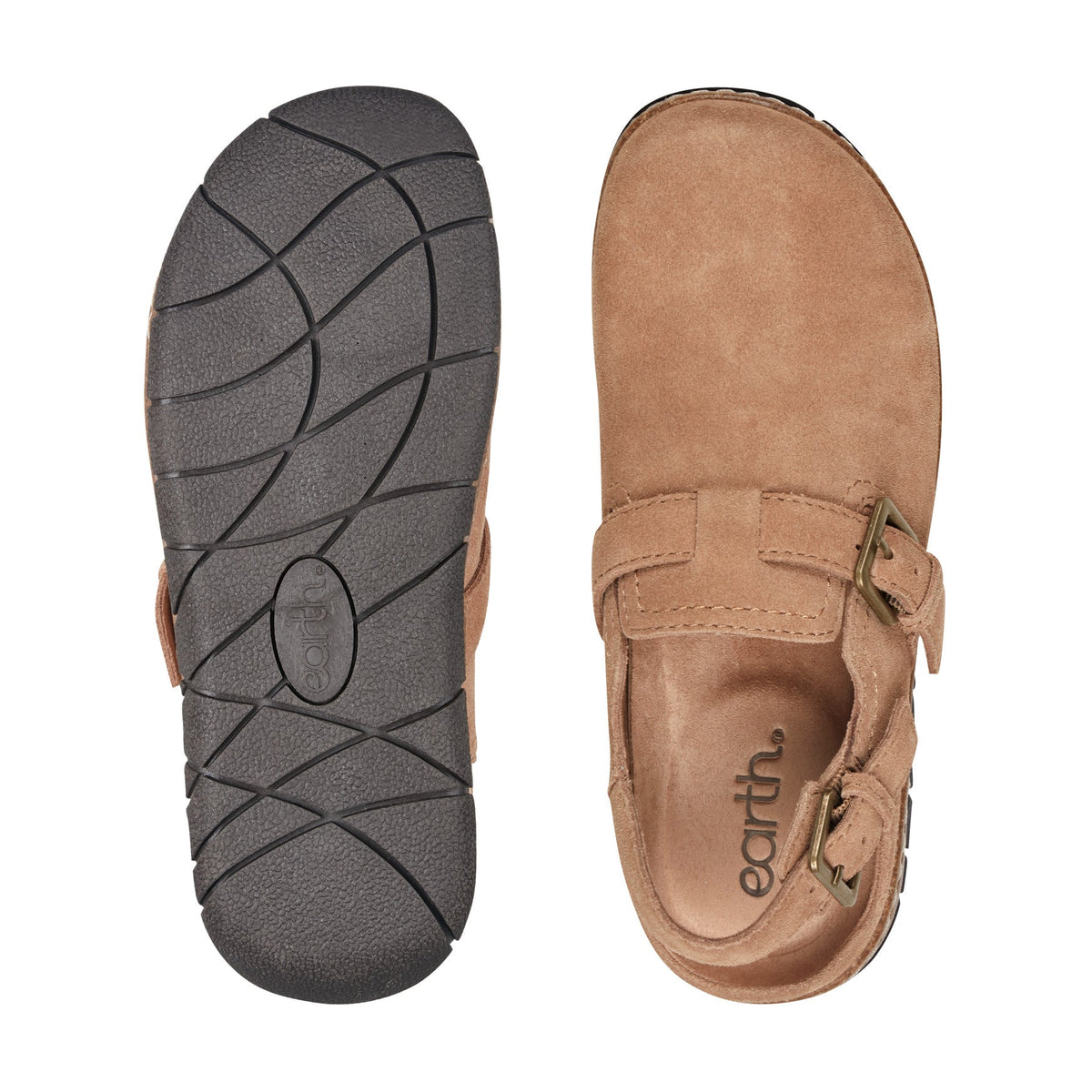 Elmonte Round Toe Slingback Clogs - Earth Shoes Trending