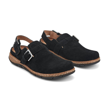 Elmonte Round Toe Slingback Clogs - Earth Shoes Best Seller