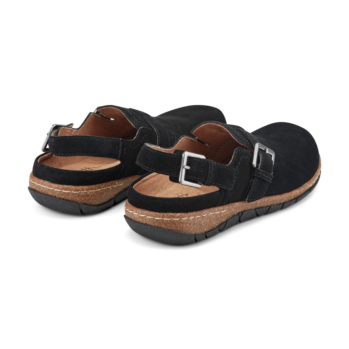 Elmonte Round Toe Slingback Clogs - Earth Shoes Best Seller