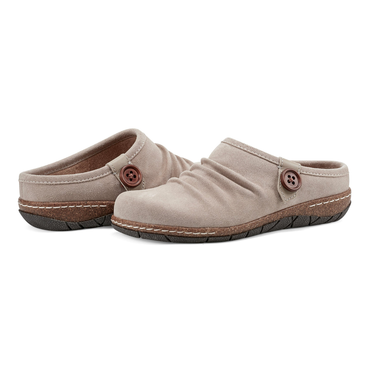 Enchant Round Toe Slip-on Casual Clogs - Earth Shoes Signature