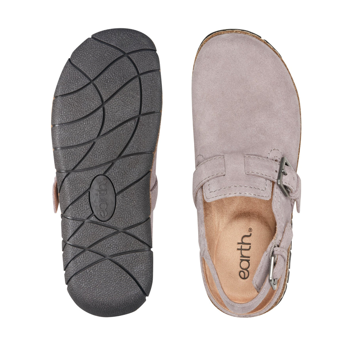 Elmonte Round Toe Slingback Clogs - Earth Shoes Best Seller