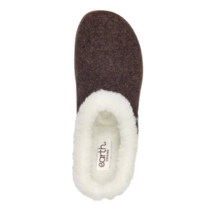 Elena Cold Weather Round Toe Casual Slip-on Clogs - Earth Shoes New