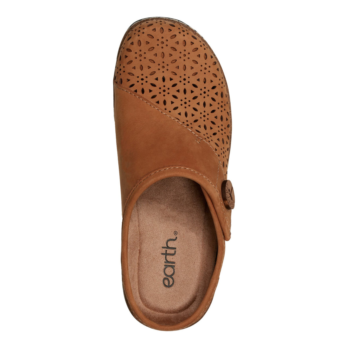 Erinn Round Toe Casual Slip-on Flat Clogs - Earth Shoes Featured