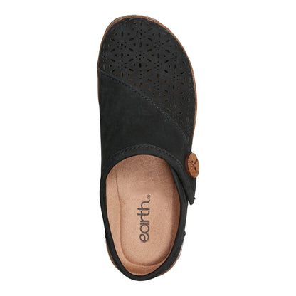 Erinn Round Toe Casual Slip-on Flat Clogs - Earth Shoes Trending