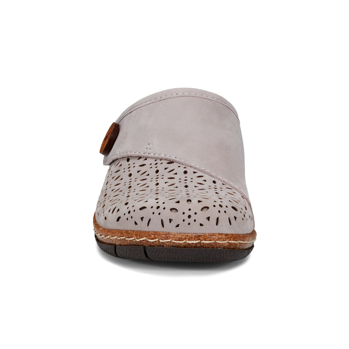Erinn Round Toe Casual Slip-on Flat Clogs - Earth Shoes Recommended