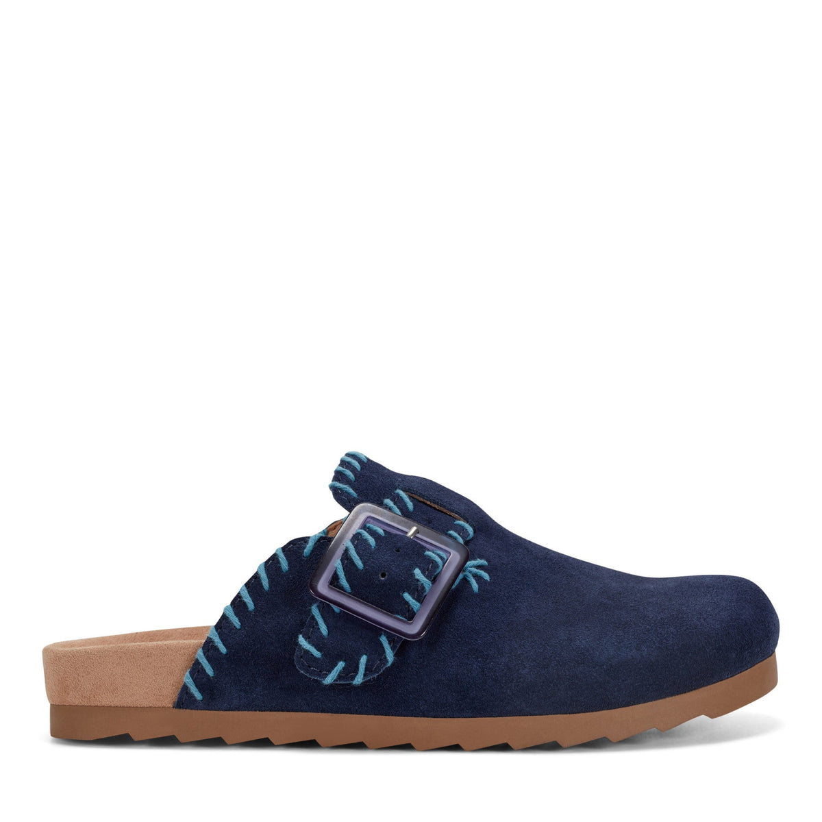 Gena Round Toe Slip-on Flat Casual Clogs - Earth Shoes Exclusive