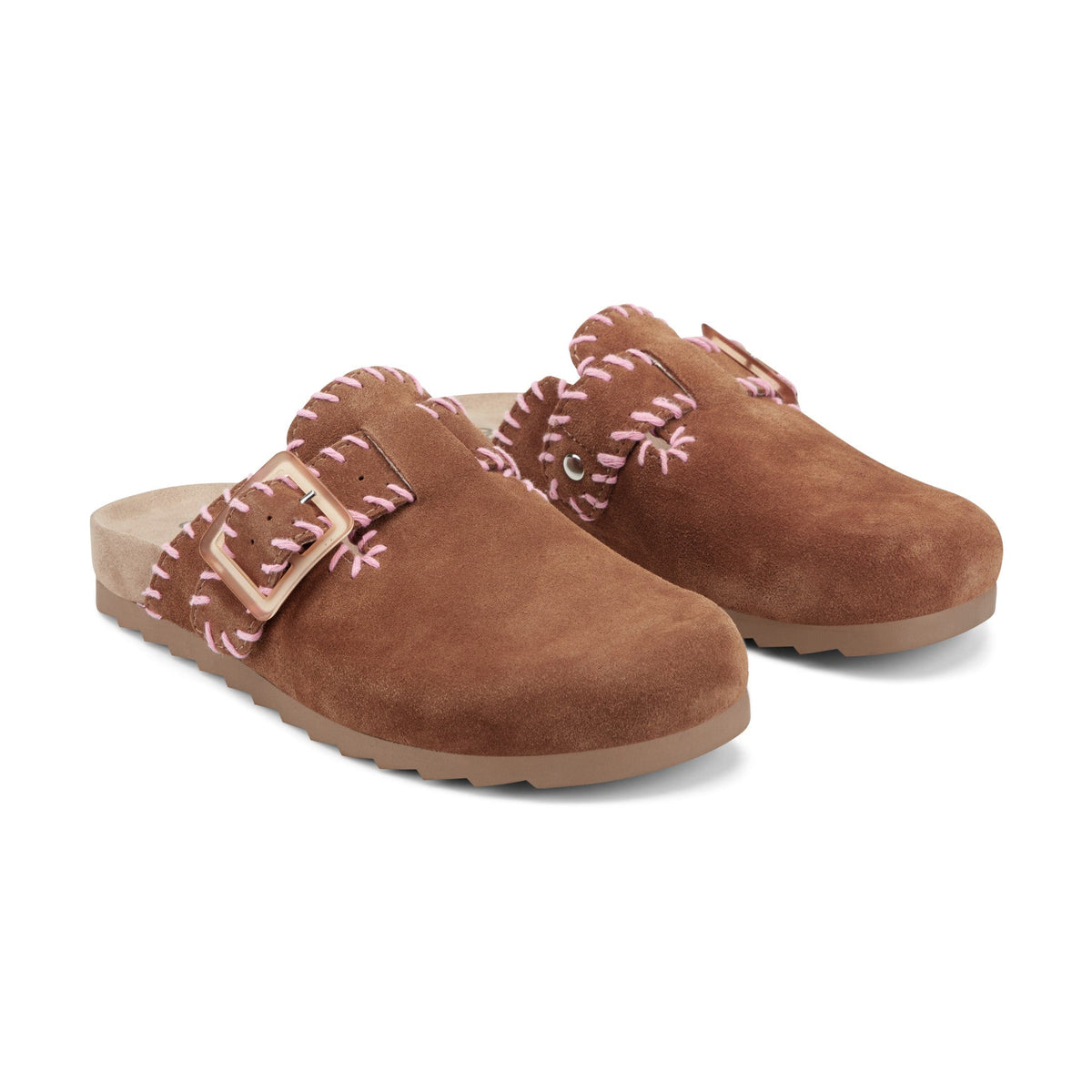 Gena Round Toe Slip-on Flat Casual Clogs - Earth Shoes Signature