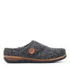 Dark Grey Faux Shearling