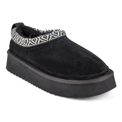 Fantel Cozy Platform Clogs - Earth Shoes Popular