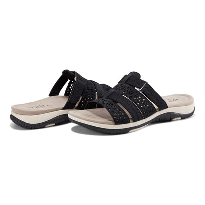 Sinci Square Toe Slip-on Casual Sandals - Earth Shoes Featured