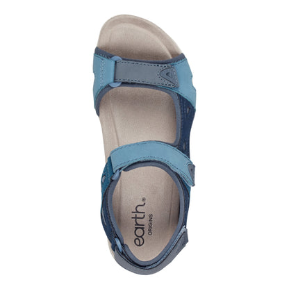 Skylar Round Toe Lightweight Casual Flat Sandals - Earth Shoes Popular