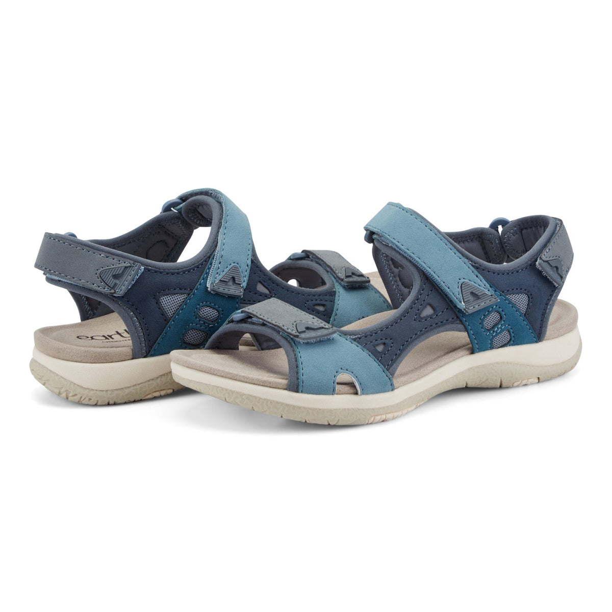 Skylar Round Toe Lightweight Casual Flat Sandals - Earth Shoes Popular