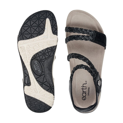 Stellon Braided Strappy Sandals - Earth Shoes Recommended