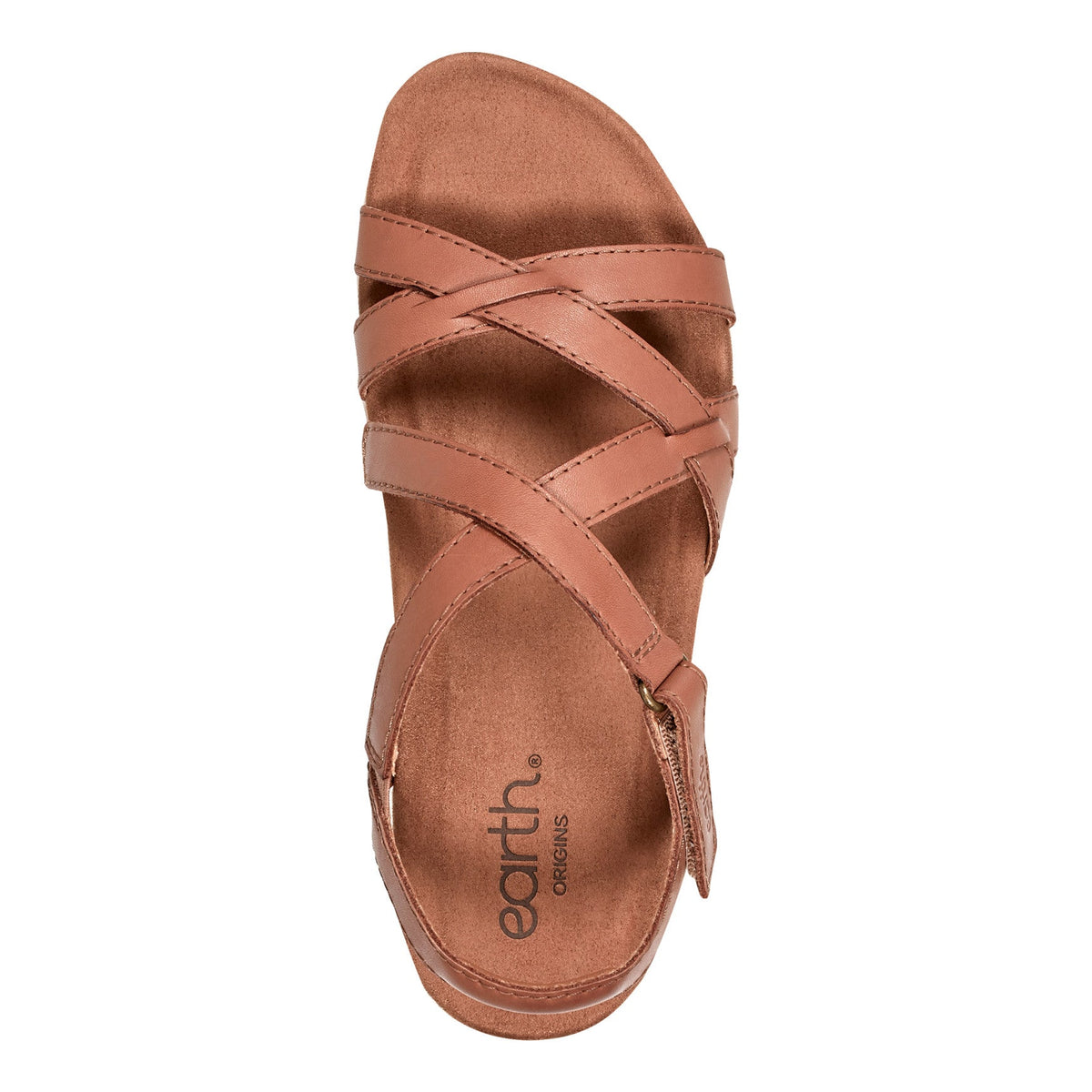 Sterling Casual Strappy Round Toe Flat Sandals - Earth Shoes Exclusive