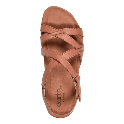 Sterling Casual Strappy Round Toe Flat Sandals - Earth Shoes Exclusive