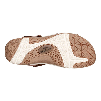 Sterling Casual Strappy Round Toe Flat Sandals - Earth Shoes Exclusive