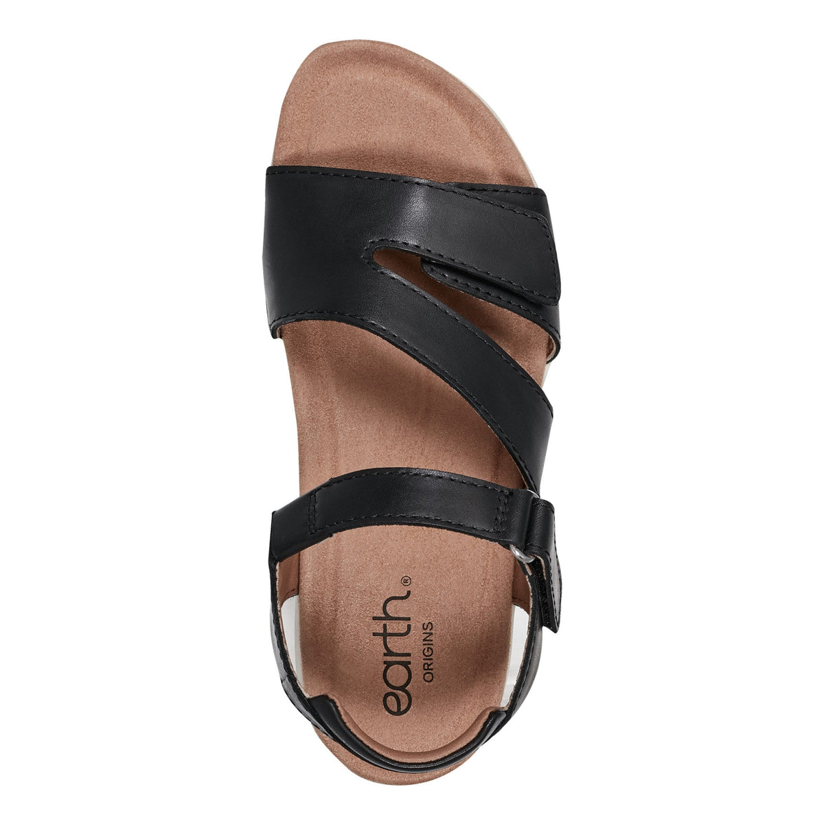 Sureal Leather Strappy Sandals - Earth Shoes New