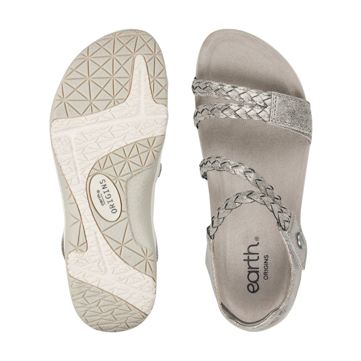 Stellon Braided Strappy Sandals - Earth Shoes Featured
