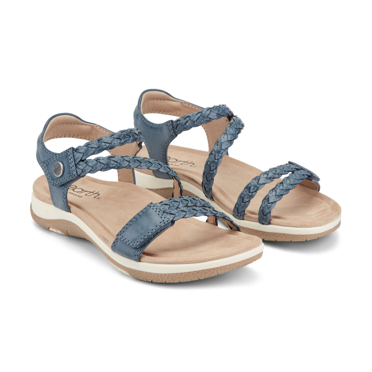 Stellon Braided Strappy Sandals - Earth Shoes Recommended