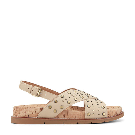 Ferdie Studded Leather Sandals - Earth Shoes Trending