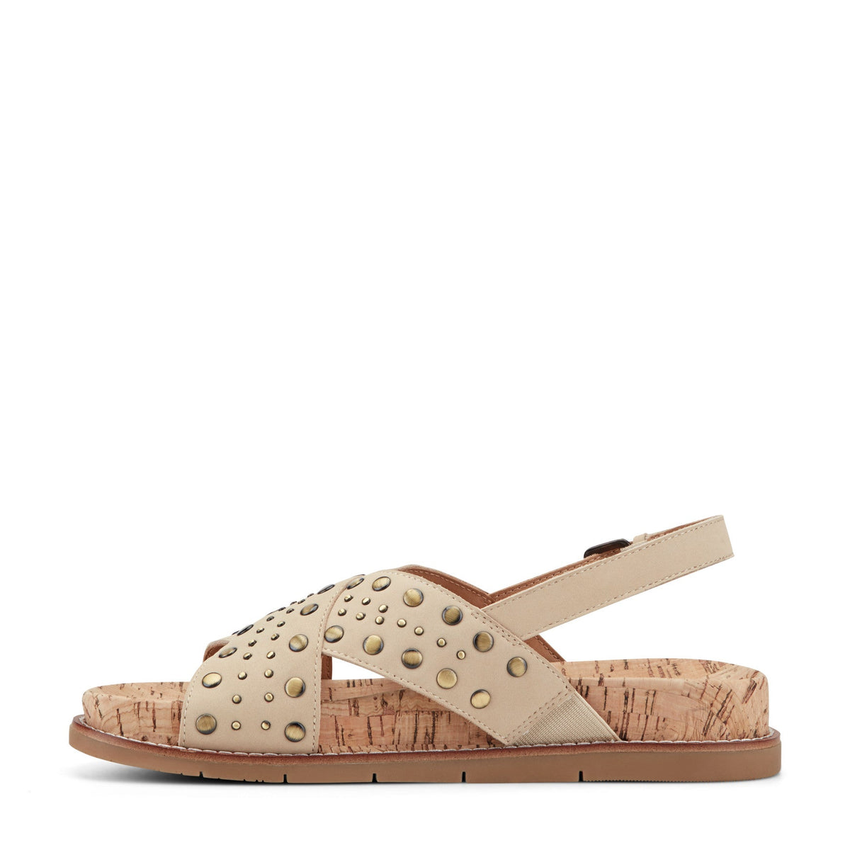 Ferdie Studded Leather Sandals - Earth Shoes Trending