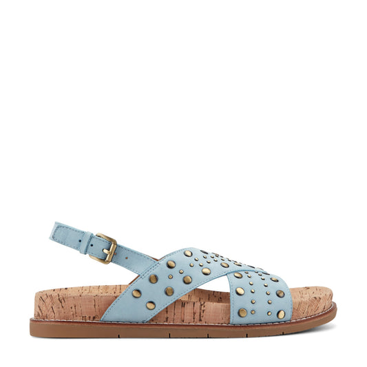 Ferdie Studded Leather Sandals - Earth Shoes Recommended