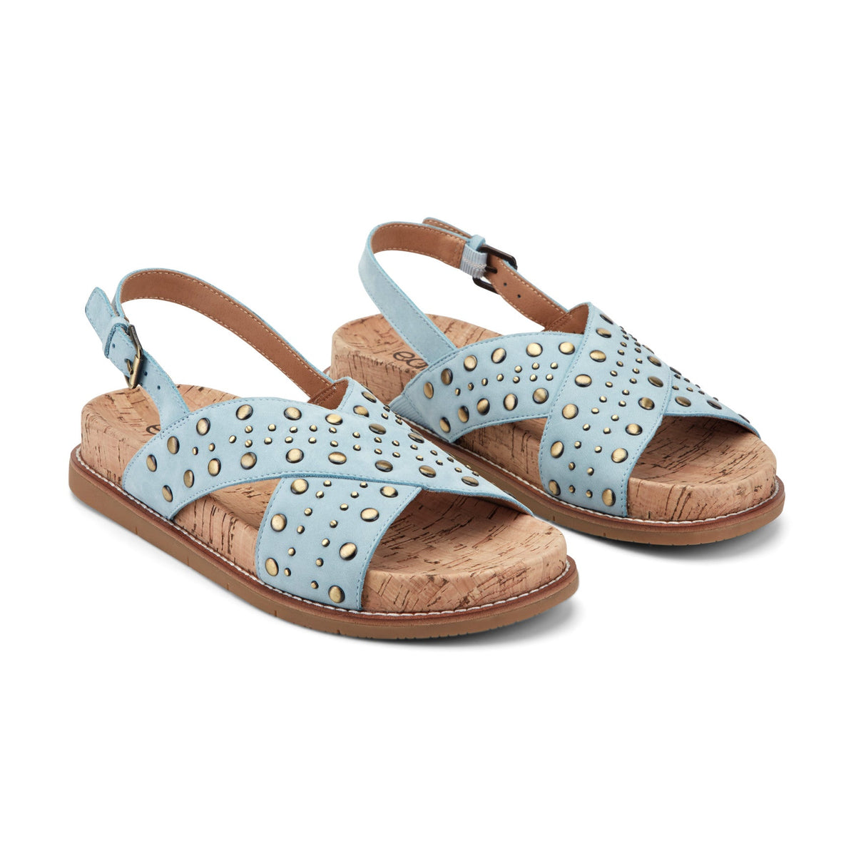 Ferdie Studded Leather Sandals - Earth Shoes Recommended