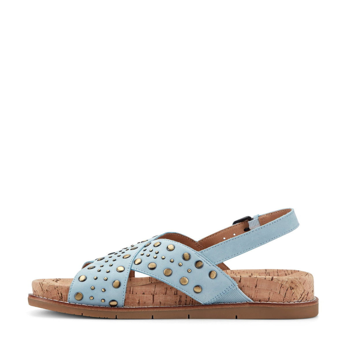 Ferdie Studded Leather Sandals - Earth Shoes Recommended