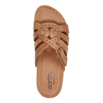Sassoni Strappy Casual Slip-On Flat Sandals - Earth Shoes Exclusive