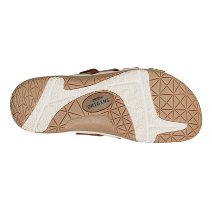 Sassoni Strappy Casual Slip-On Flat Sandals - Earth Shoes Exclusive