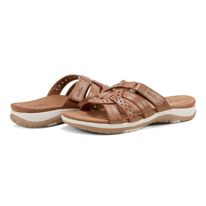 Sassoni Strappy Casual Slip-On Flat Sandals - Earth Shoes Exclusive