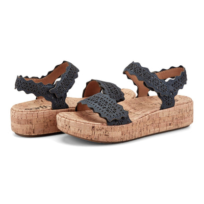 Slata Casual Leather Sandals - Earth Shoes New
